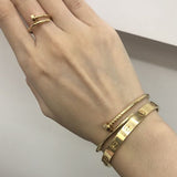 SPIKE | Rose Gold Bracelet Thin